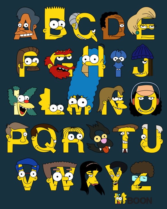 the-simpsons-alphabet