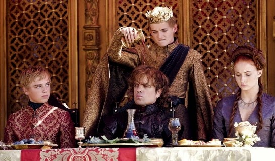 joffrey-wine-game of thrones-the lion and the rose-spoiler alert-dante ross-danterants-blogspot-com